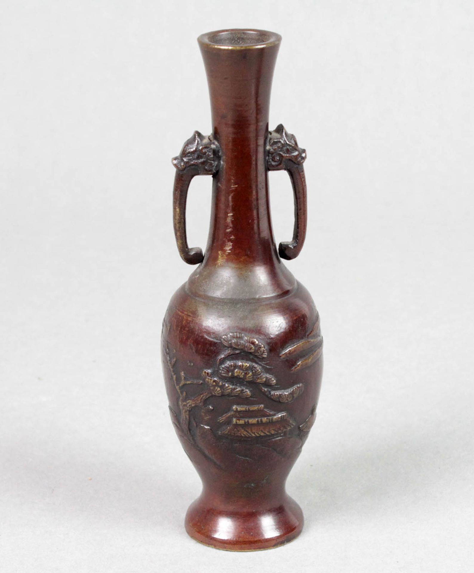 Bronze Vase Japan - Image 3 of 3