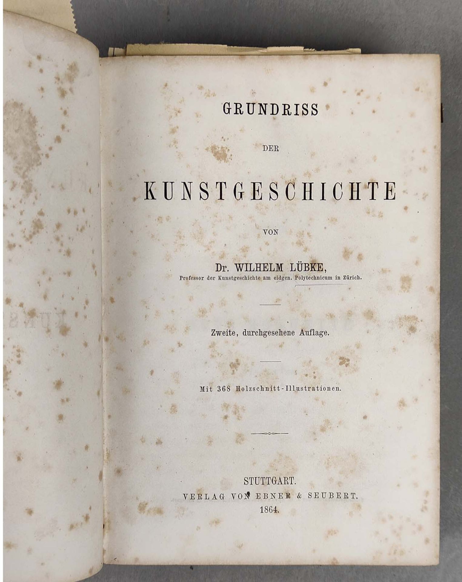 Grundriss der Kunstgeschichte Stuttgart 1864