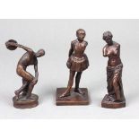 3 Bronzefiguren