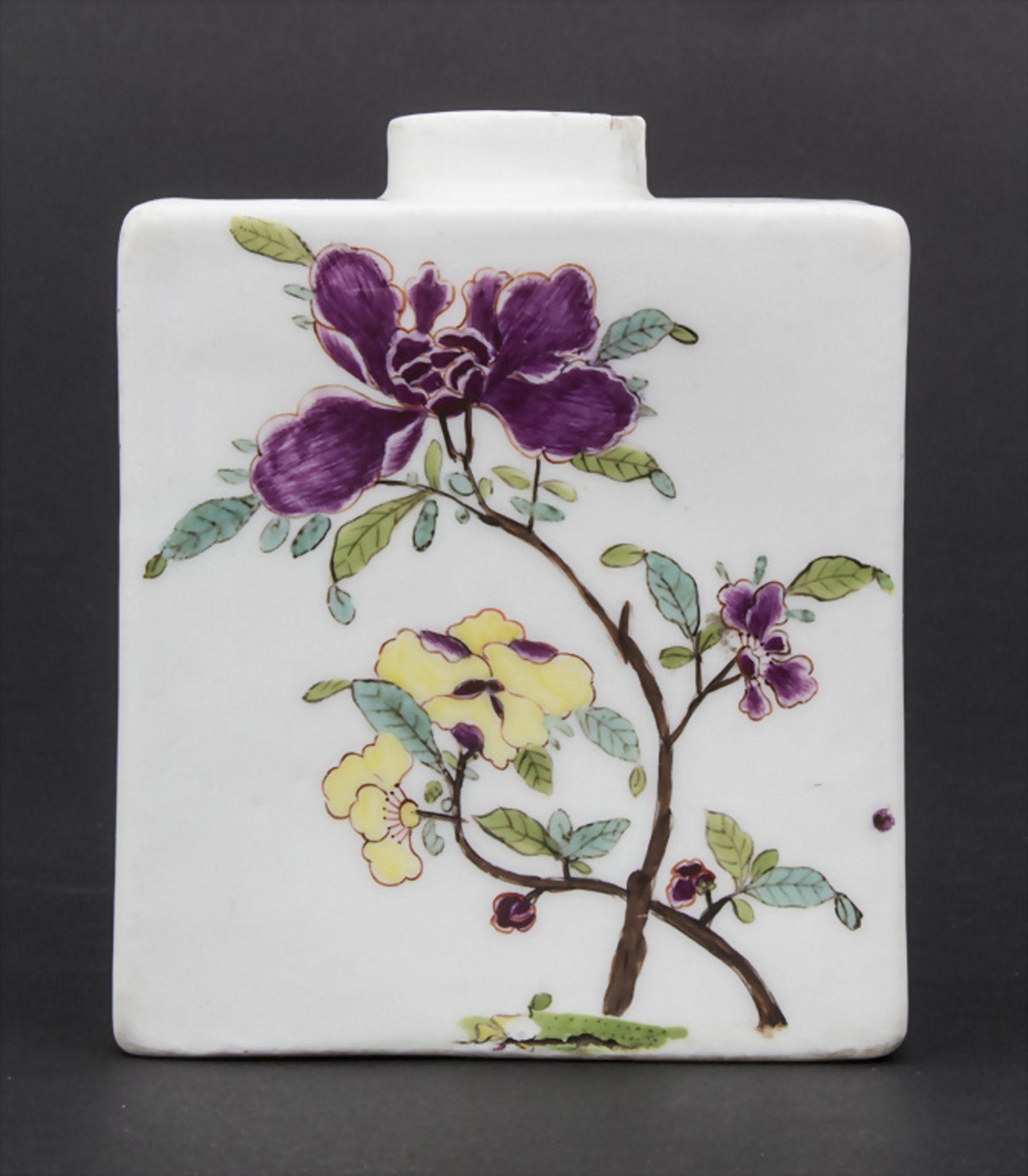 Seltene Teedose / A rare tea caddy, Meissen, um 1730