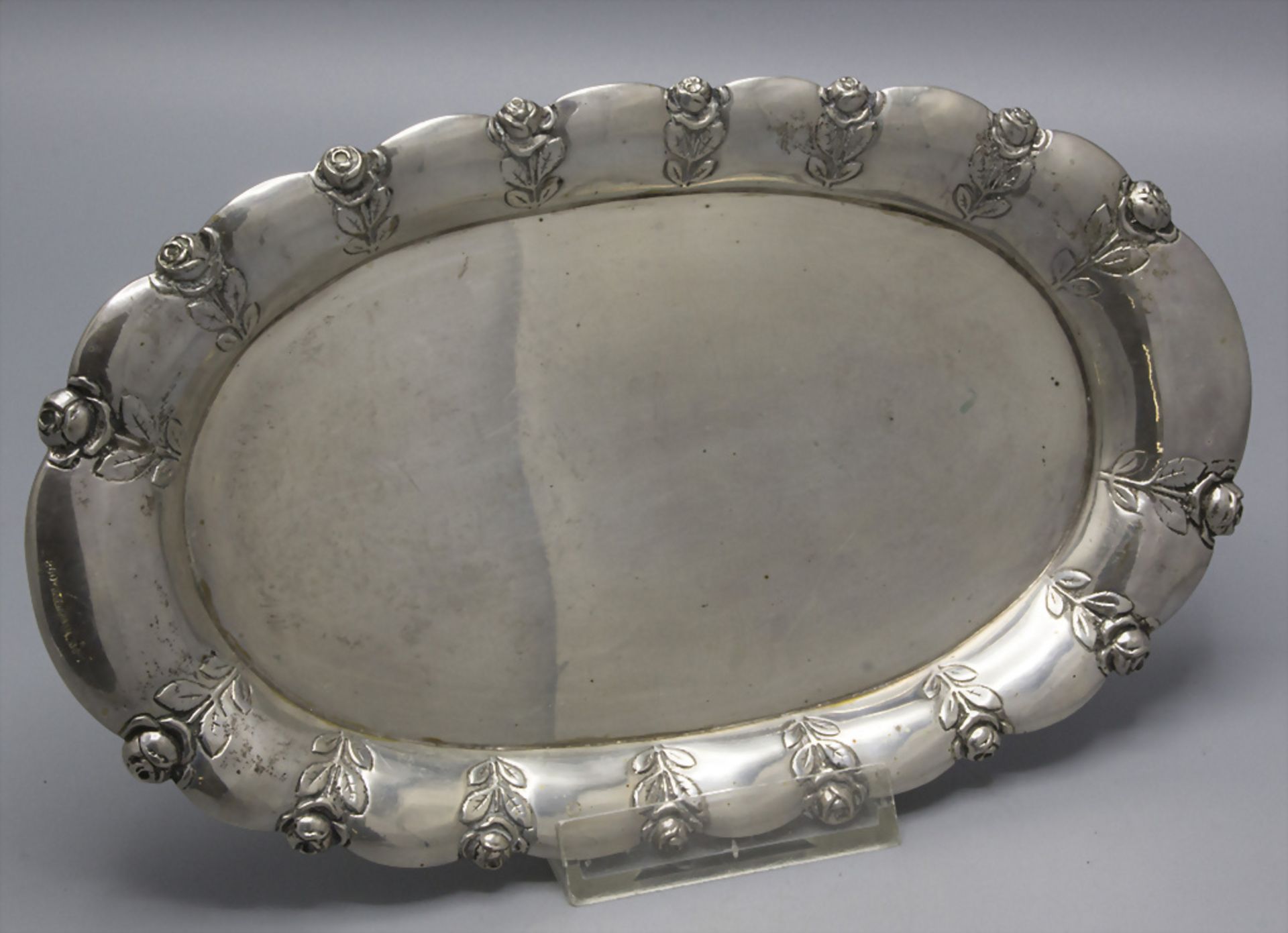 Jugendstil Zierschale / An Art Nouveau silver bowl, deutsch, um 1910
