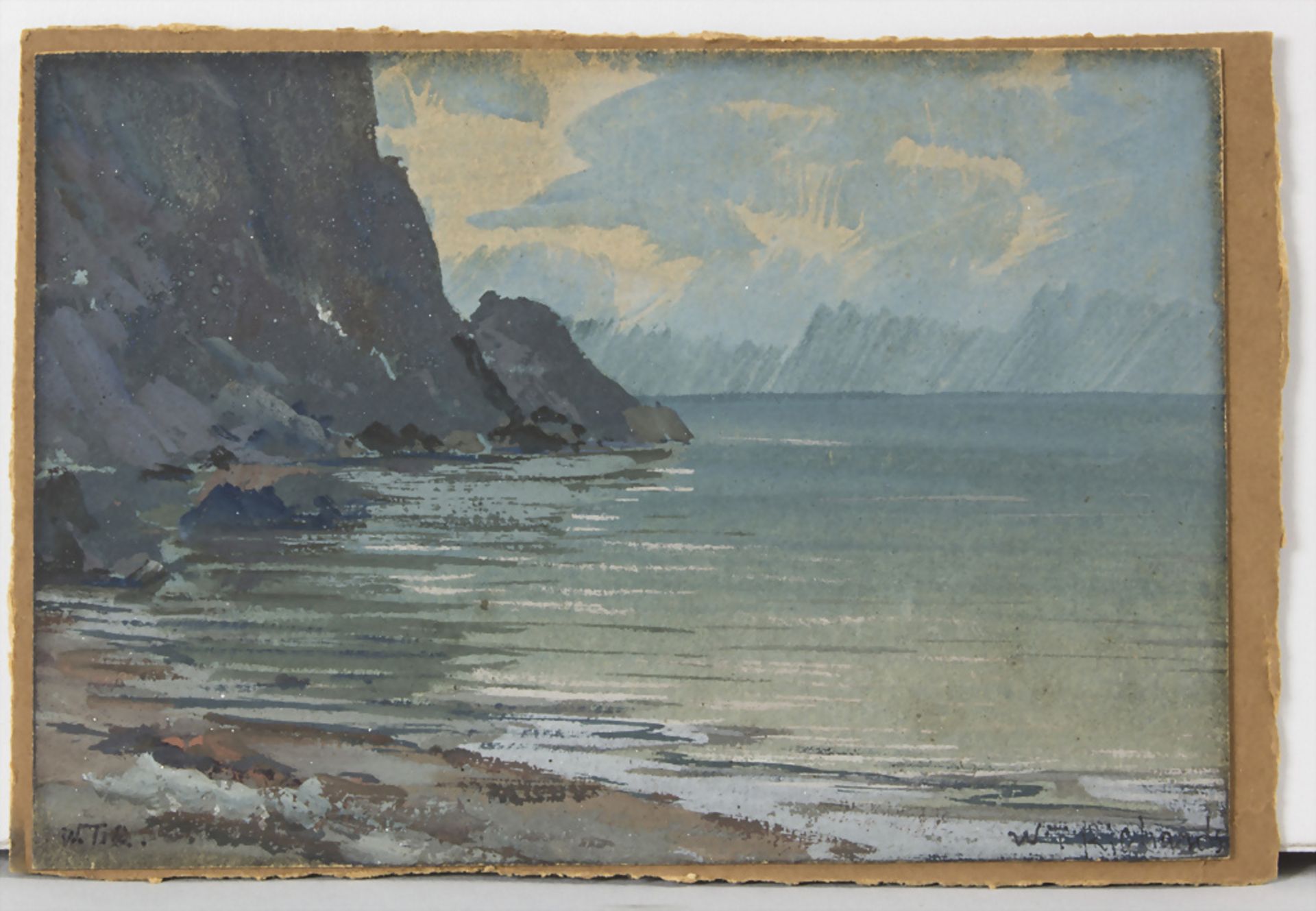 William Trost Richards (1833-1905), 'Küstenlandschaft' / 'Coastal landscape', 19. Jh.