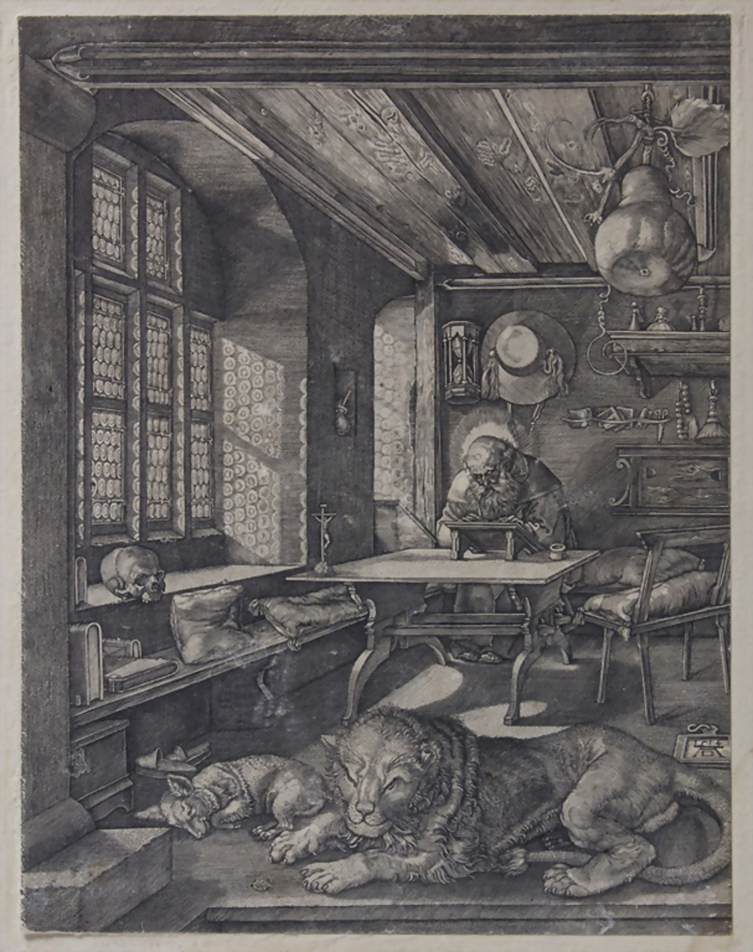 Albrecht Dürer (1471-1528), 'Der Hlg. Hieronymus im Gehäuse' / 'Saint Jerome in the case', ...