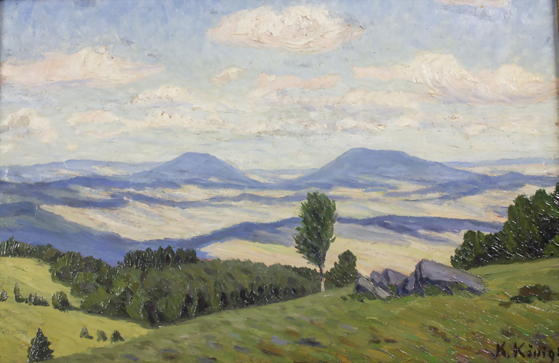 Karl König, 'Rhönlandschaft' / Rhön landscape, 1919
