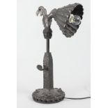 Paul KISS (1885-1952) (zugeschr.), Art Déco Tischlampe / An Art Deco table lamp, um 1925