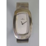 Damenarmbanduhr / A ladies silver watch, Tissot, Schweiz, 1970er