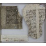 Drei mittelalterliche Manuskripte / Three medieval manuscripts, Ende 14. Jh./15. Jh.