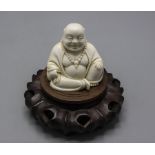 Elfenbein-Buddha / An ivory Buddha, China, um 1900