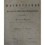 Endler und Scholz: Der Naturfreund, Band 1 und 3-7, Breslau, 1809-1816