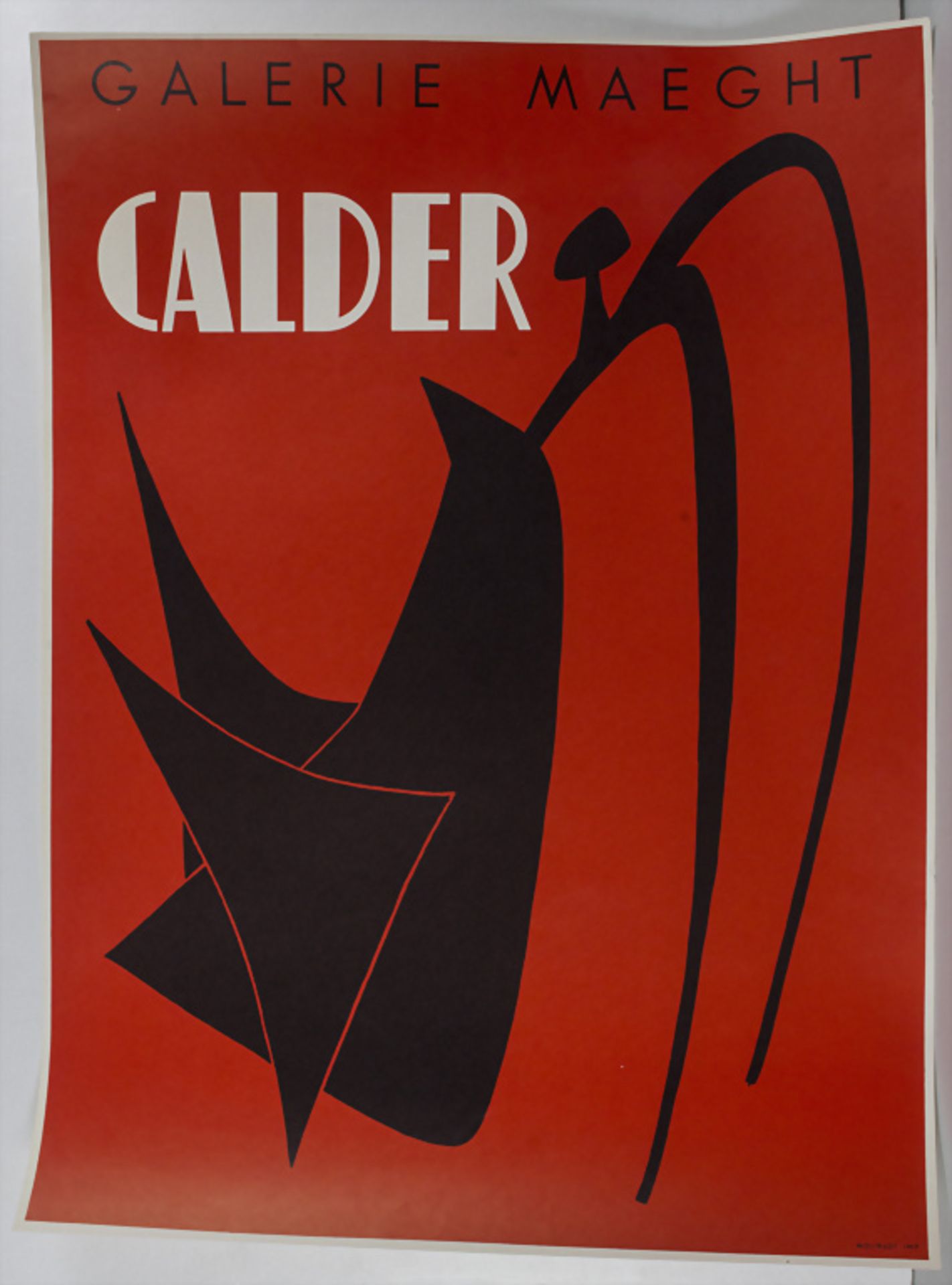 Alexander Calder (1898-1976), Ausstellungsplakat Galerie Maeght / An exhibtion poster, 1959