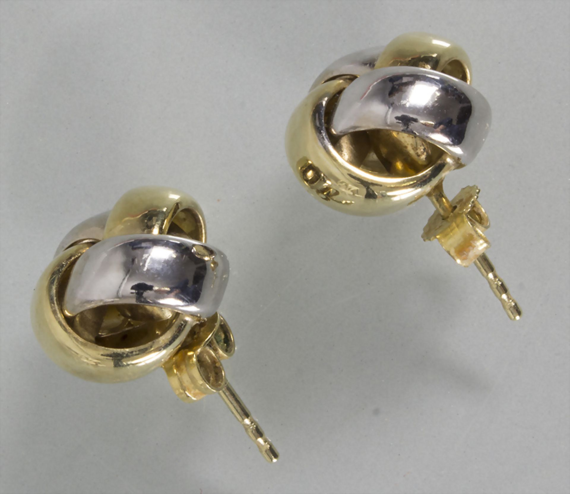 Paar Ohrstecker / A pair of 14 ct earrings