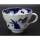 Tasse mit Blaumalerei / A cup with decoration in blue, Meissen, wohl 18. Jh.