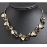 Designer Silber Collier / A designer silver necklace