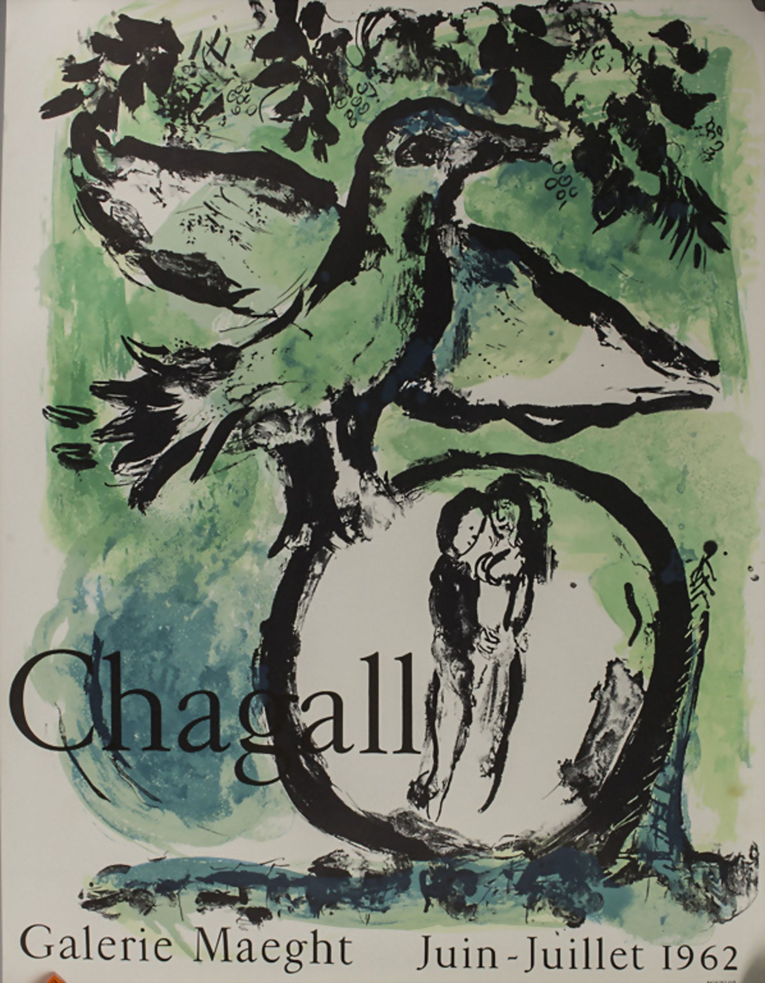 Marc Chagall (1887-1985),  Ausstellungsplakat 1962 / An exhibition poster 1962