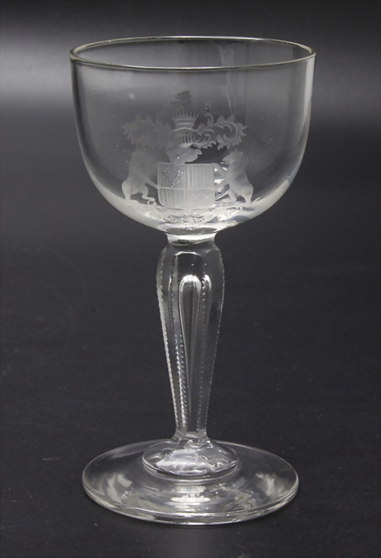 Likörglas / A liqueur glass, Böhmen, um 1880/90