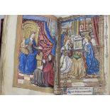Pracht-Codex, Horarium mit Buchmalereien / Splendid codex, a Horarium with illuminations, ...