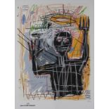 Jean-Michel Basquiat (1960-1988), 'Furious Man'