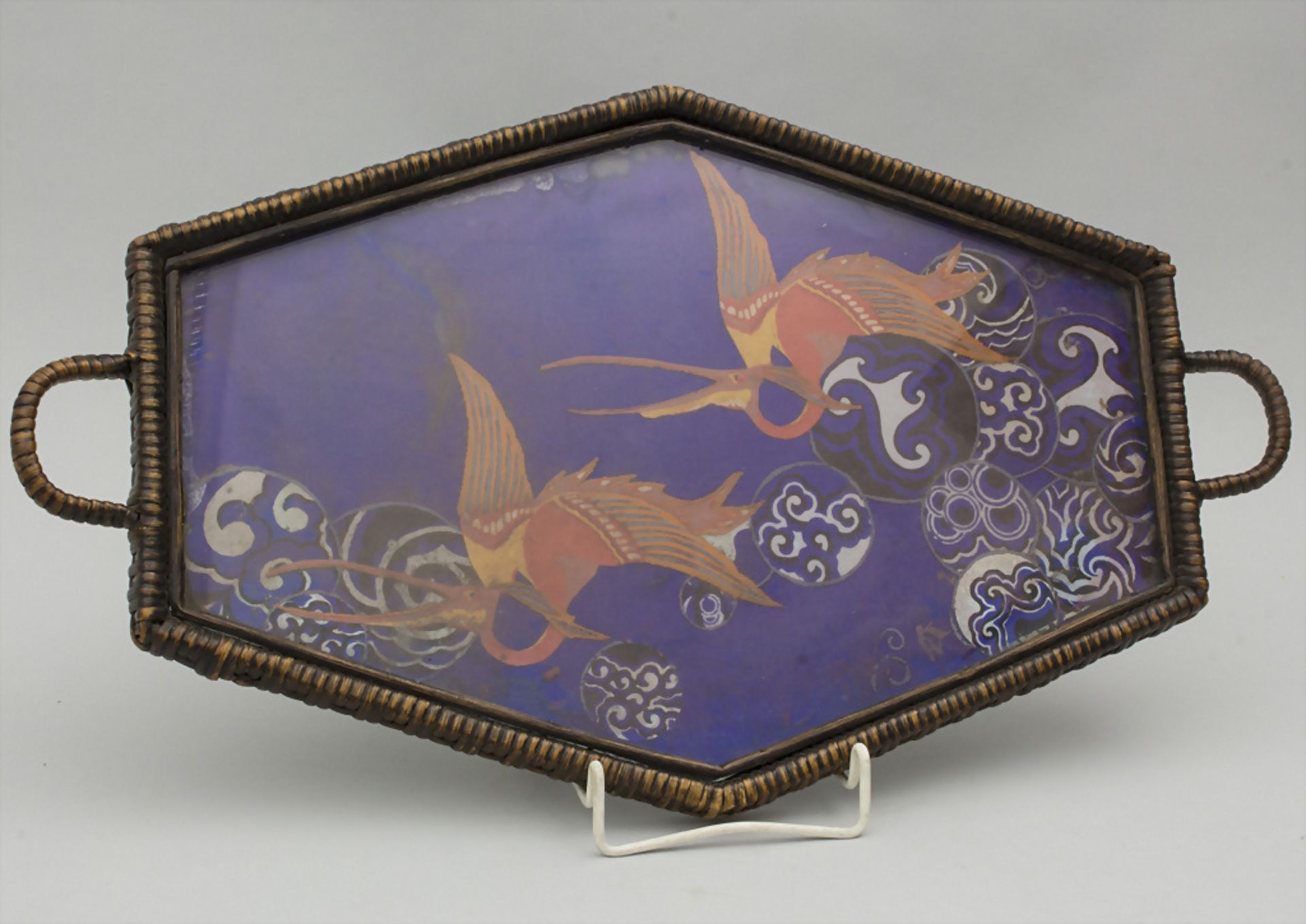 Art Déco Tablett / An Art Deco tray, Kurt Wendler, um 1920