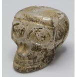 Totenschädel aus Bergkristall / A skull made of rock crystal
