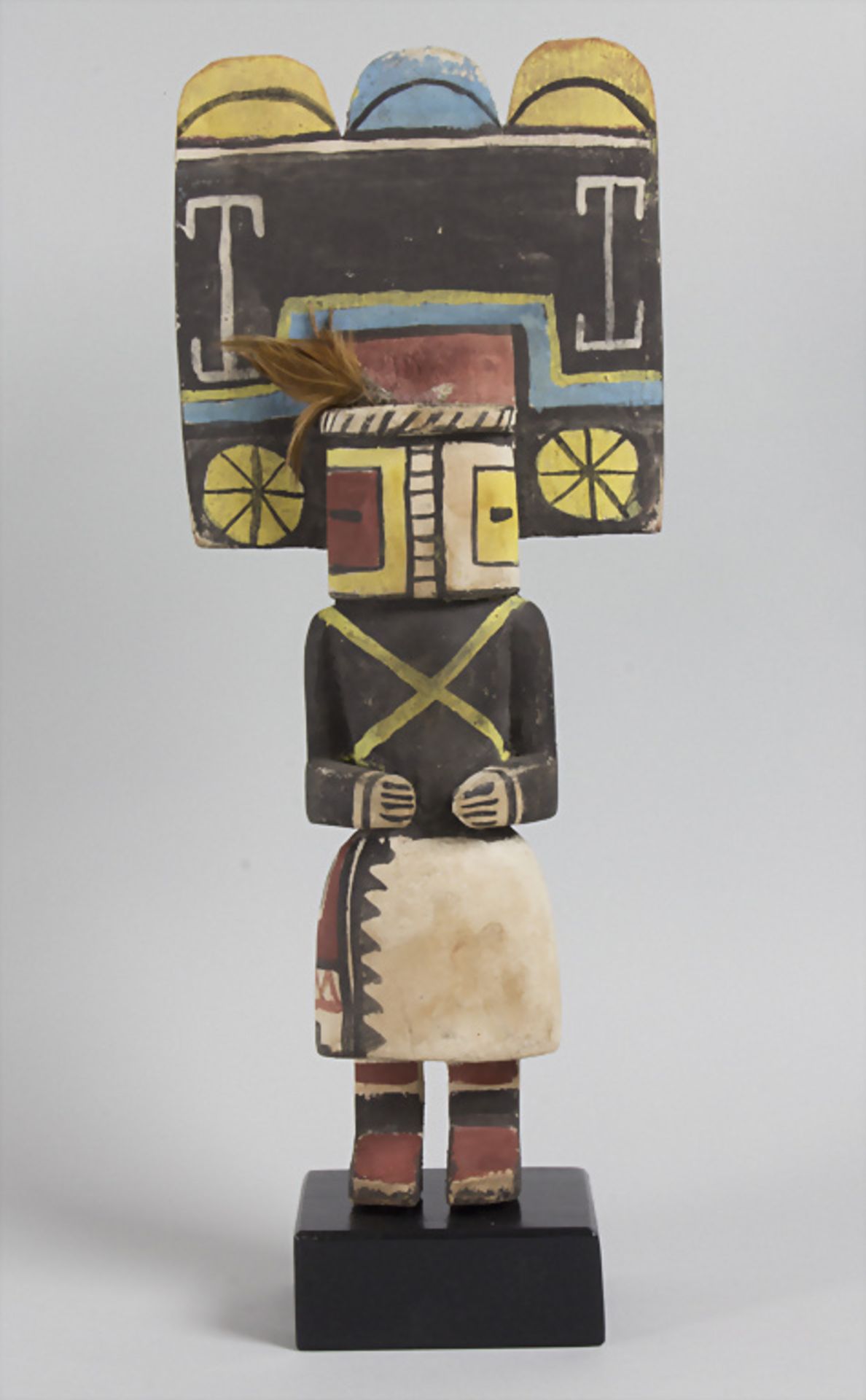 Kachina-Puppe / A Kachina puppet, Hopi, Nordamerika, Mitte 20. Jh.