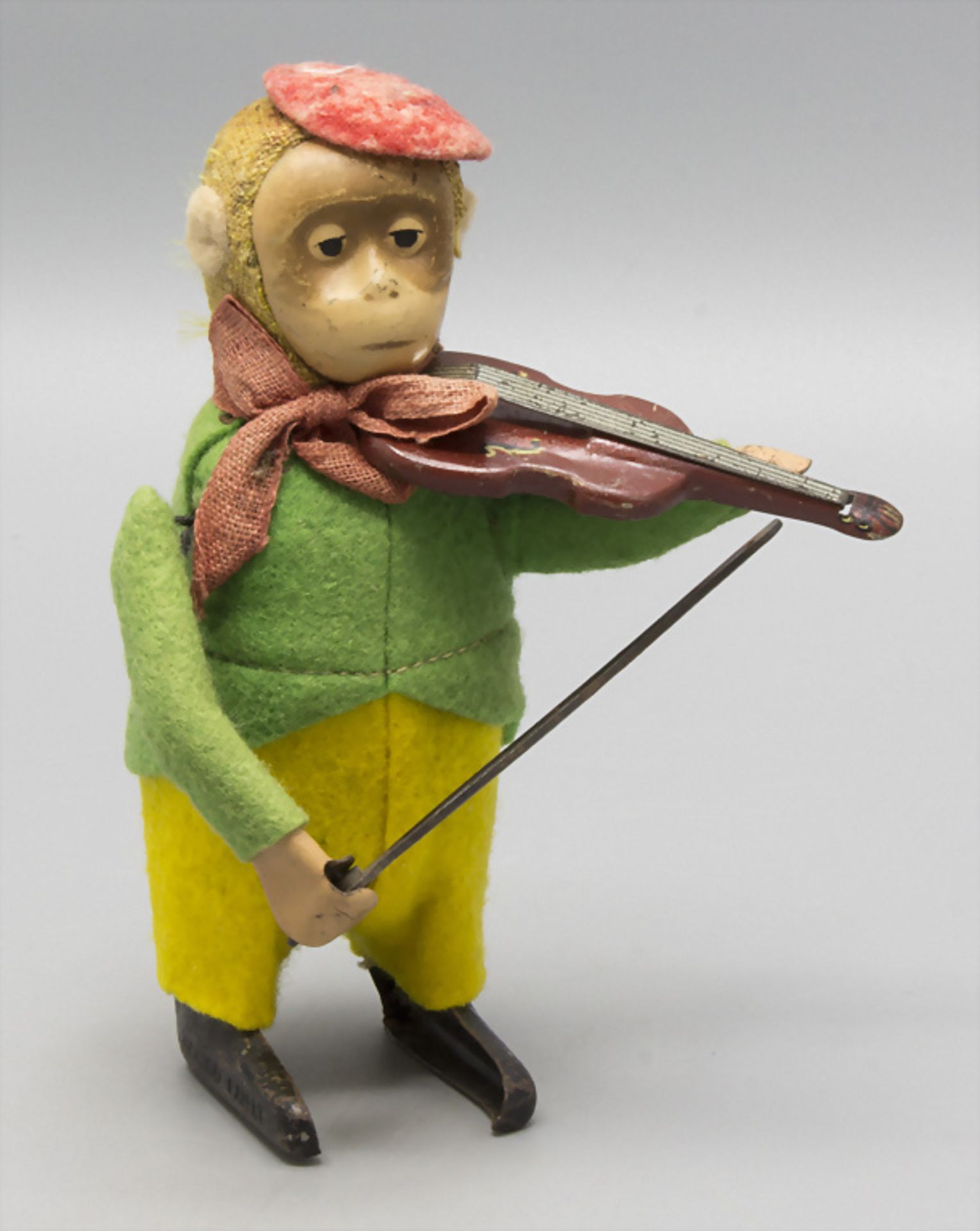 Geigespielender Affe / A violin playing ape, Schuco
