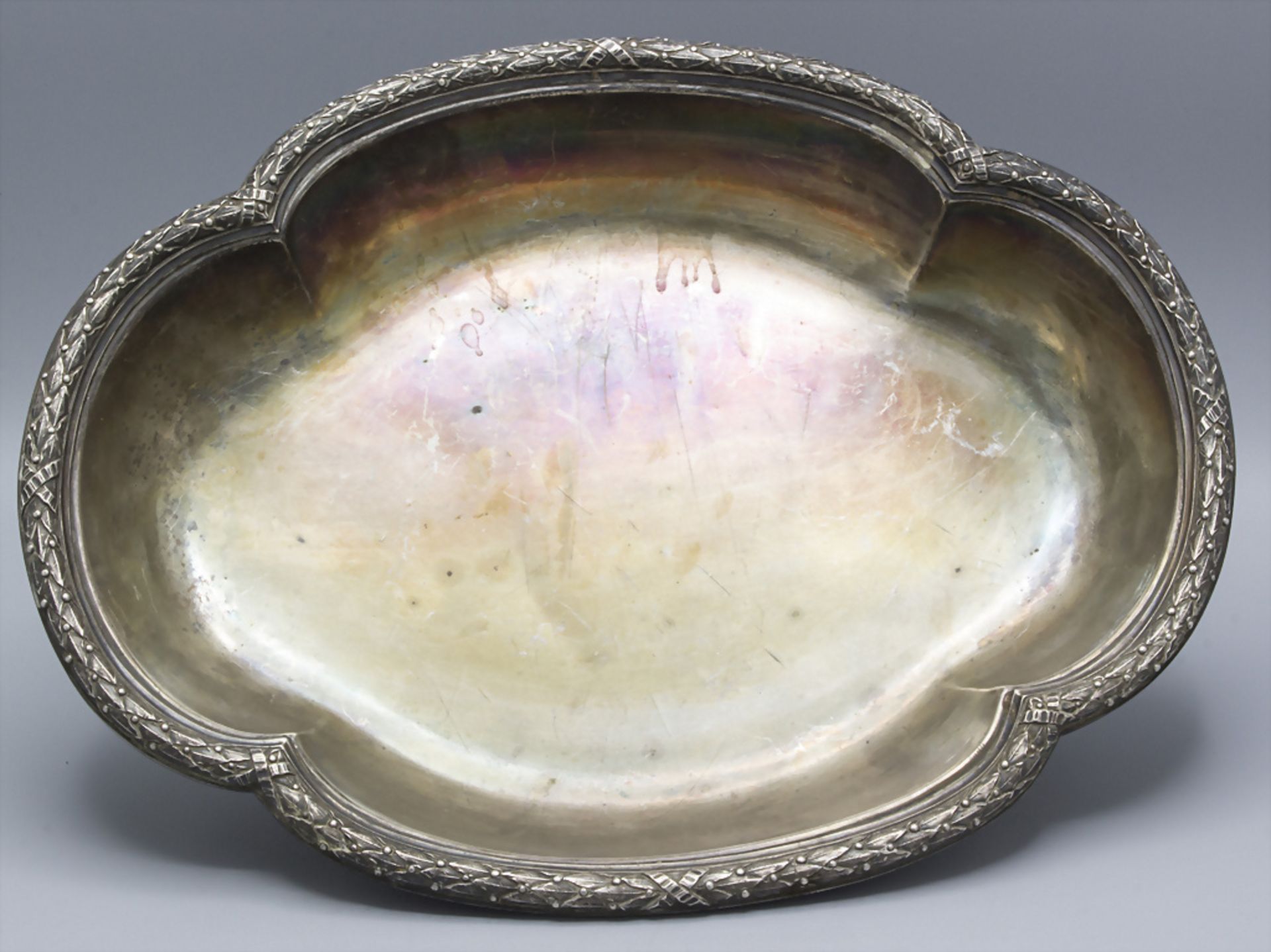 Ovale Schale / An oval silver dish, Jean-Baptist Harleux, Paris, nach 1839