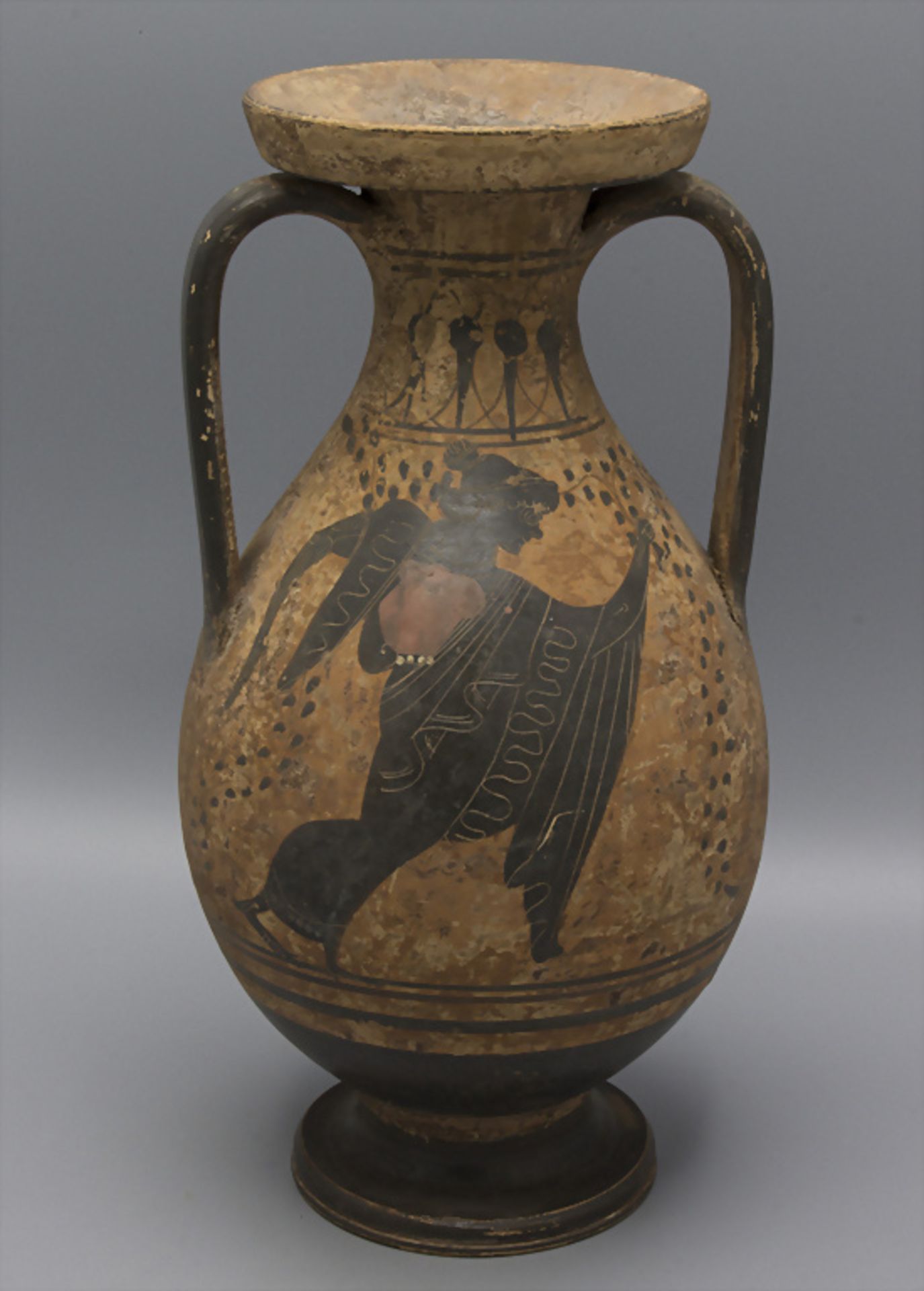 Terrakotta Zweihenkelvase / A terracotta two handled vase, Griechenland