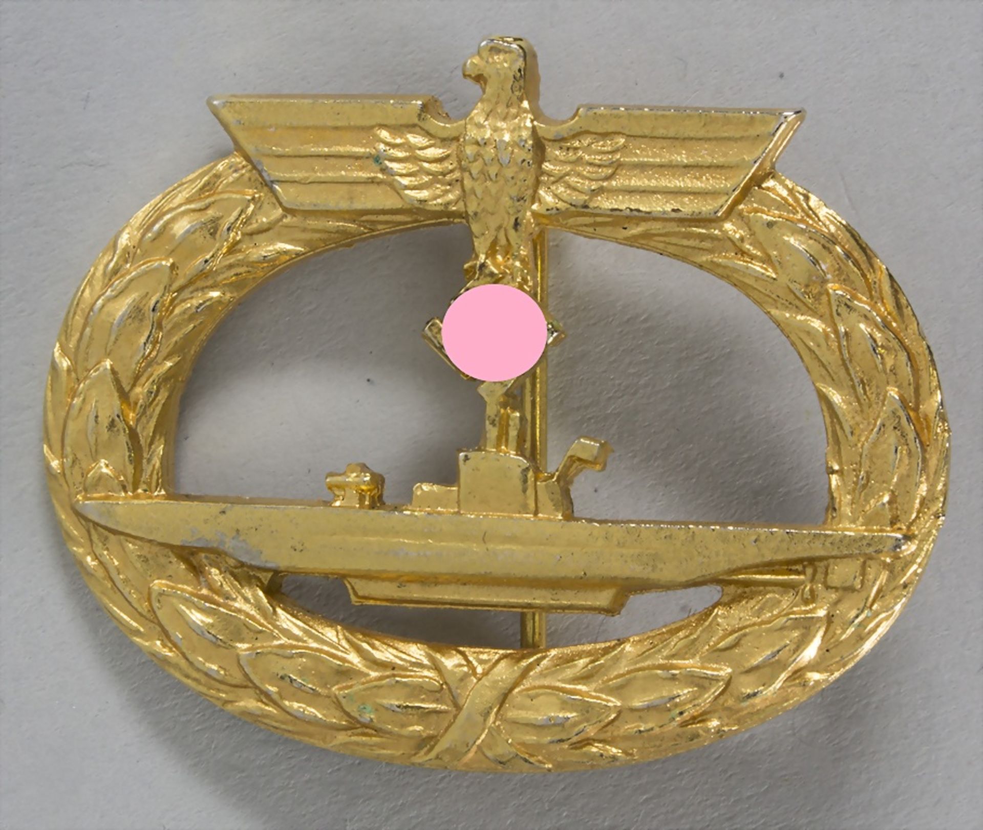 U-Boot Kriegsabzeichen in Gold, WK II