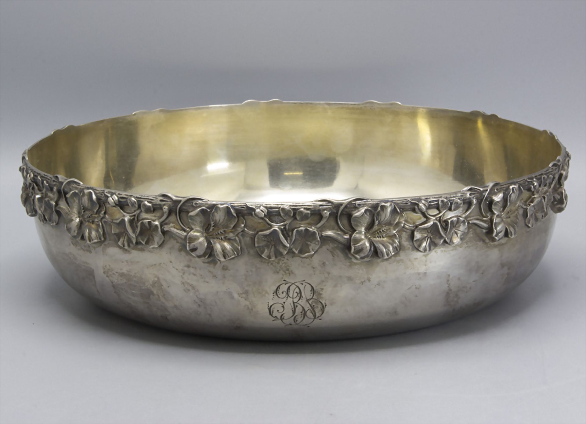 Jugendstil Silberschale / An Art Nouveau silver bowl, Paris, um 1910