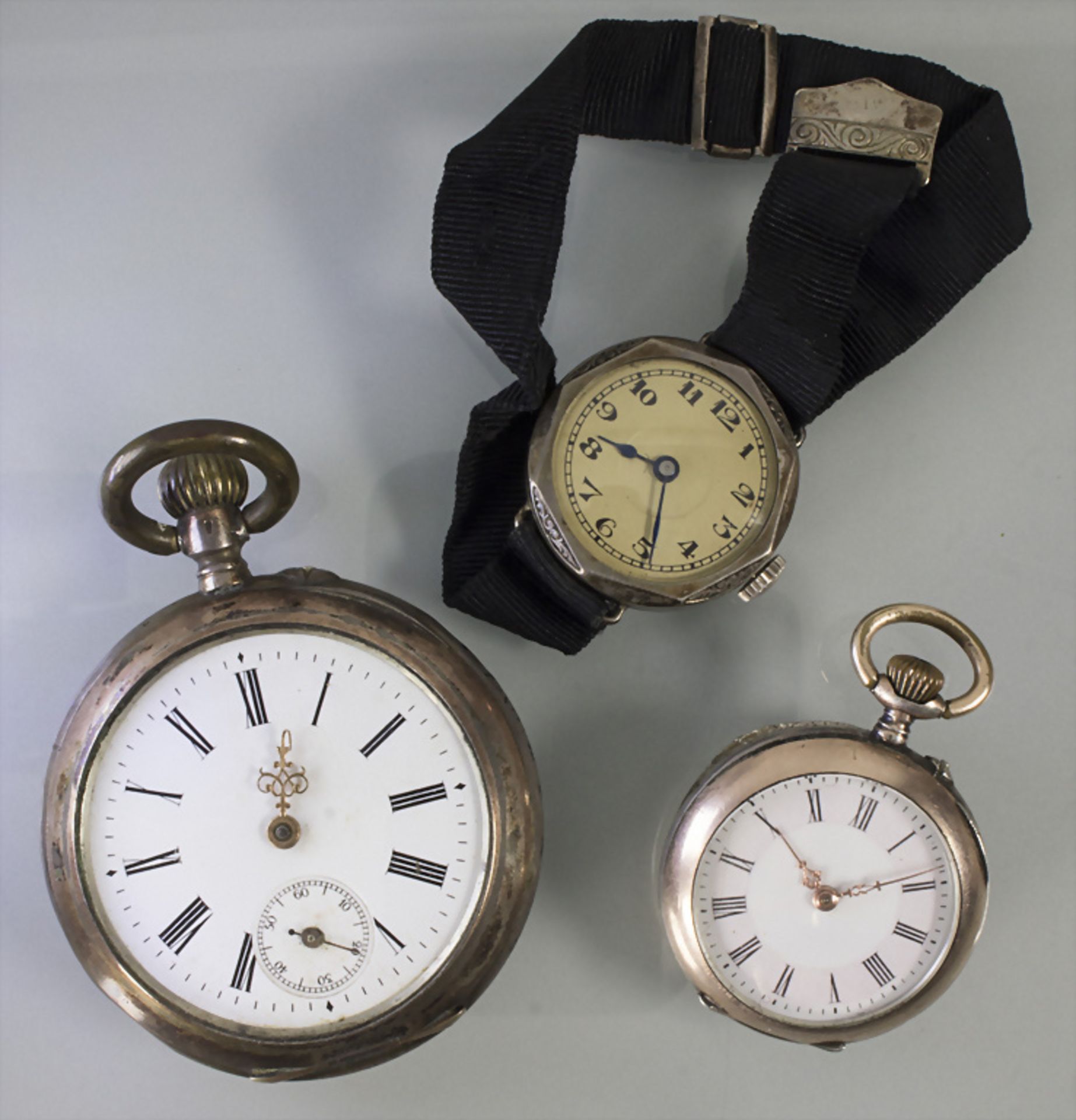 Konvolut Uhren / Various watches, Schweiz, um 1920