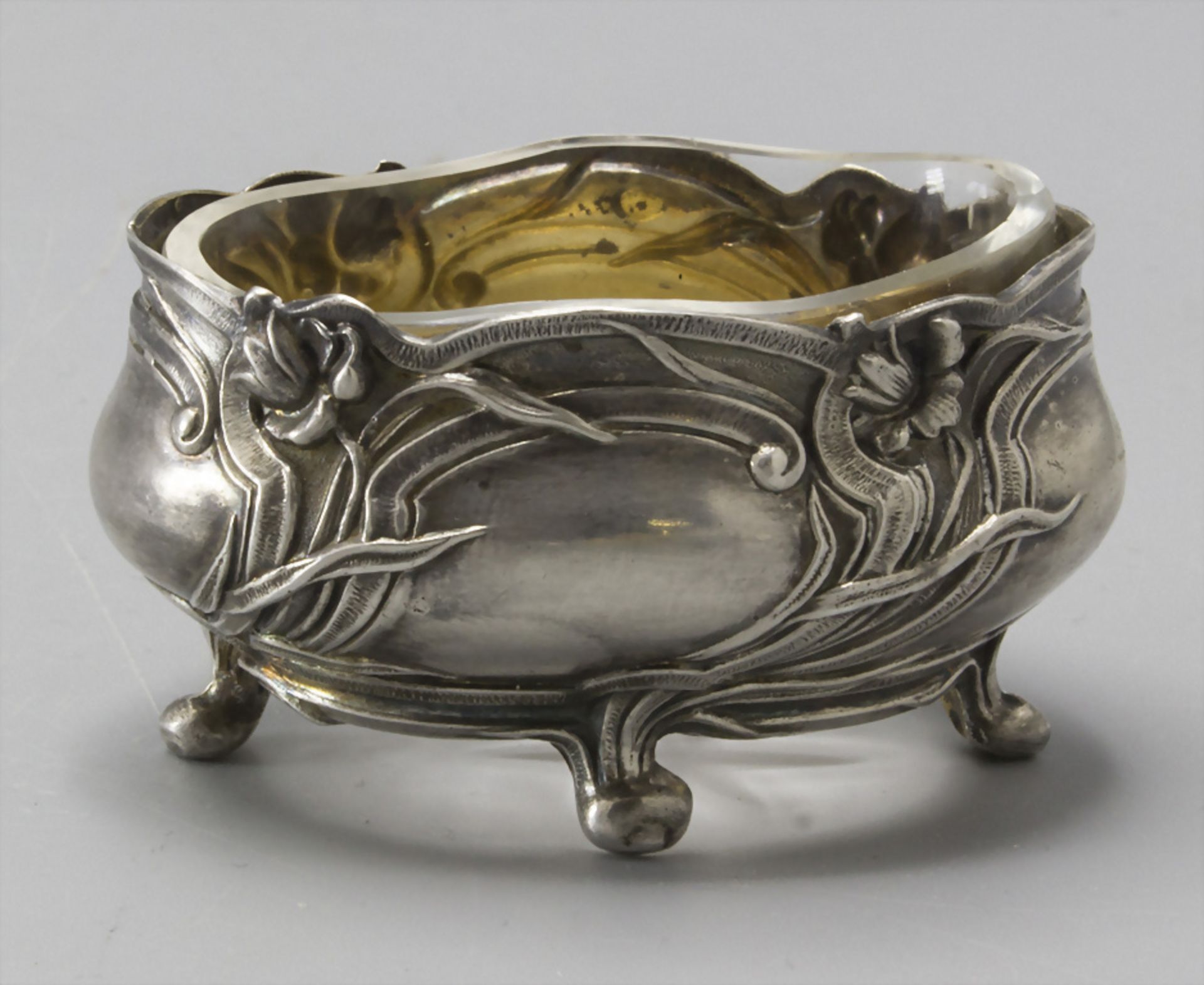 Jugendstil Saliere / An Art Nouveau open salt cellar, Risler & Carré, Paris, um 1900