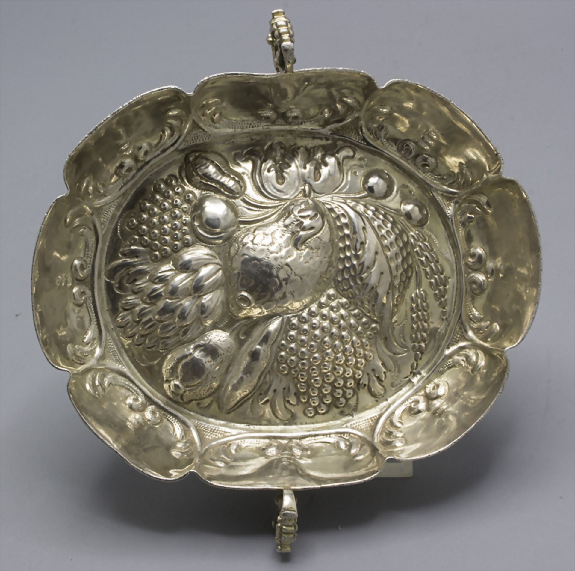 Barock Etrog Schale / A Baroque silver Etrog bowl, Johann Georg Oxner (Meister 1677-1712), München