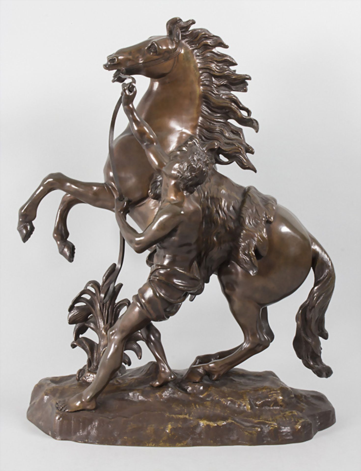 Guillaume Coustou (1677-1746), 'Das Pferd von Marly' / Bronze sculpture 'The horse of Marly'