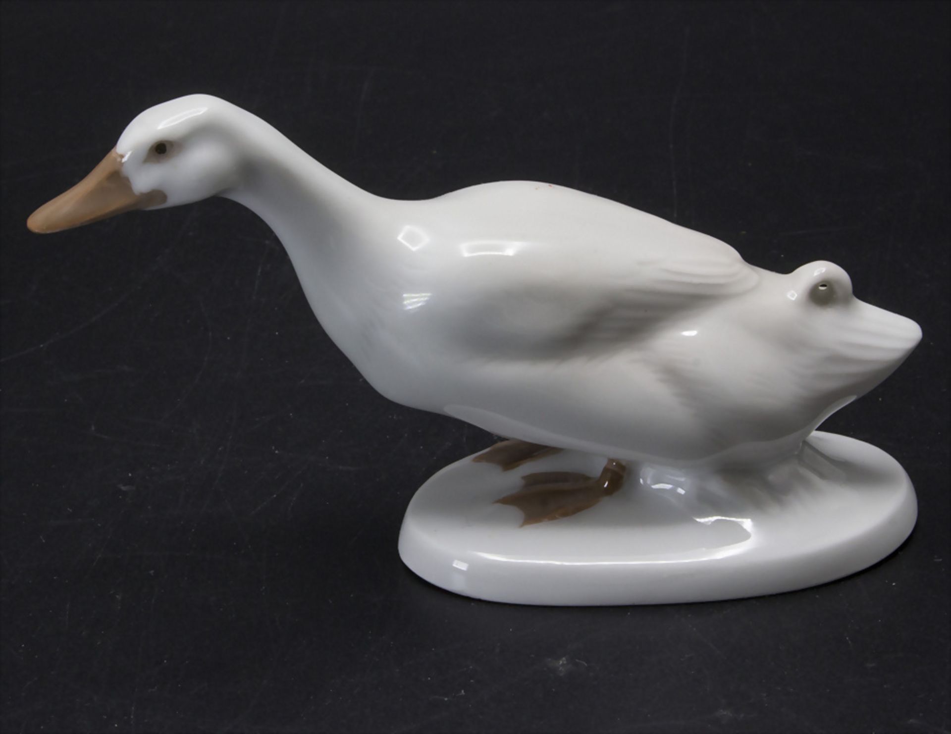 Ente / A duck, Karl Himmelstoss, Kunstabteilung Rosenthal, Selb, 1924