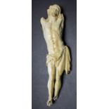 Elfenbeinfigur 'Corpus Christi' / An ivory figure 'Corpus Christi', 18. Jh.