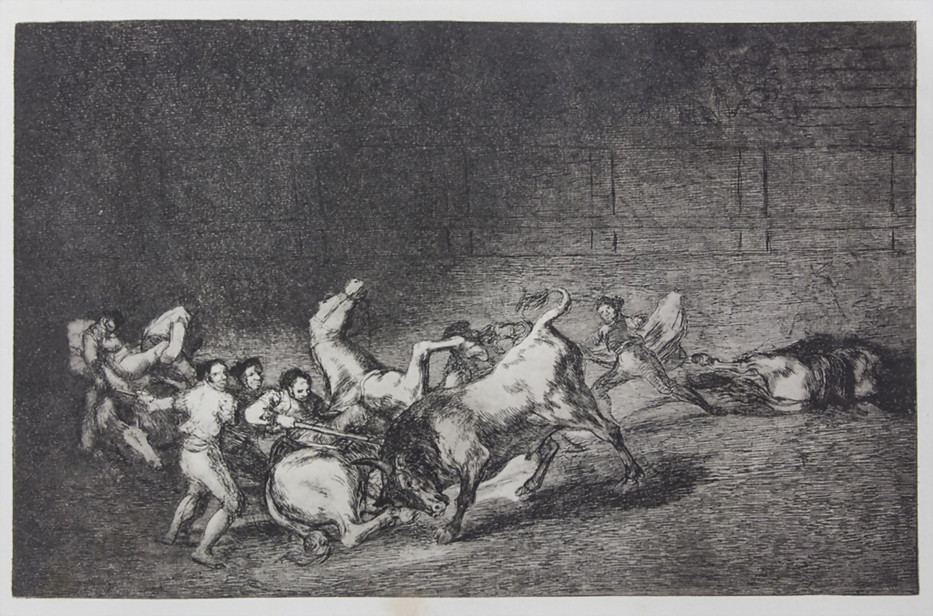 Francisco de Goya (1746-1828), 'Stierkampf' / 'A bullfight'