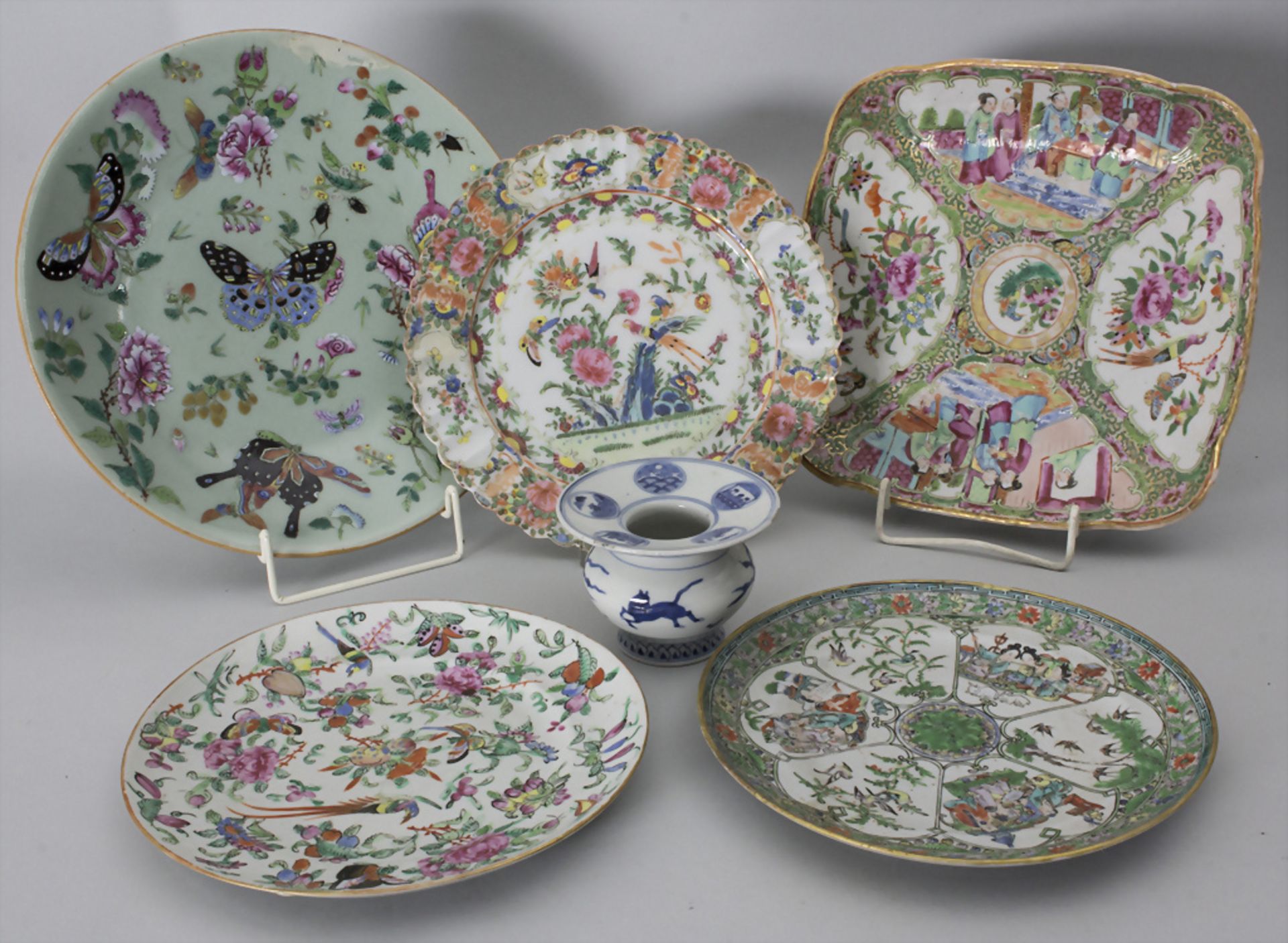 6-teiliges Konvolut Porzellan / A set of 6 pieces of porcelain, China