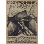 Otto Hettner (1875-1931), 'Das Erdbeben von Chili, von Heinrich von Kleist', Entwurf 1914