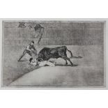 Francisco de Goya (1746-1828), 'Stierkampf' / 'A bullfight'