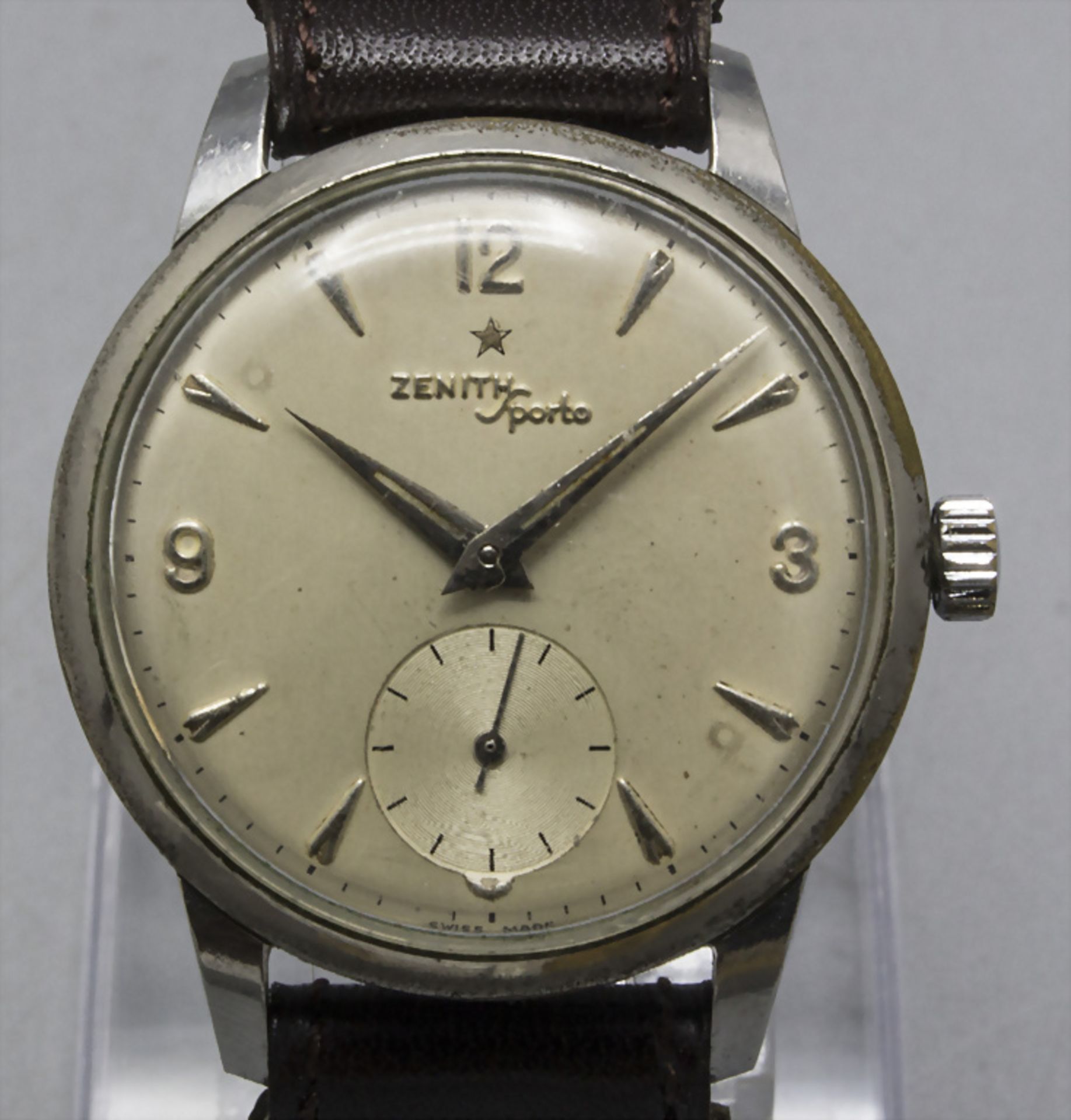 HAU Sporto / A men's wrist watch, Zenith, Schweiz, um 1960