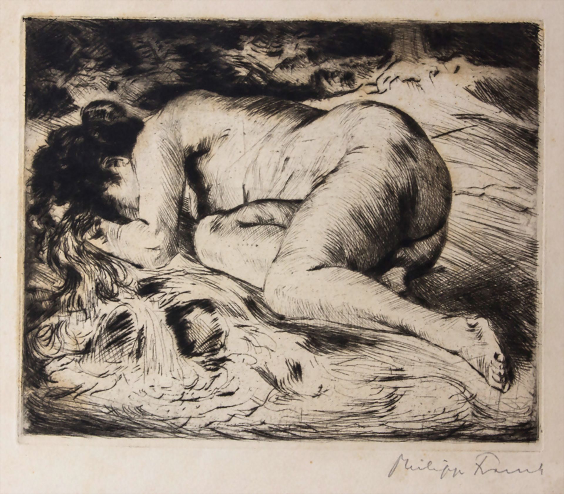 Philipp Frank (1871-1944), 'Reue' / 'Regret', 20. Jh.