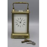 Ein Reisewecker / A travel alarm clock, Reid & Sons, Newcastle, um 1920