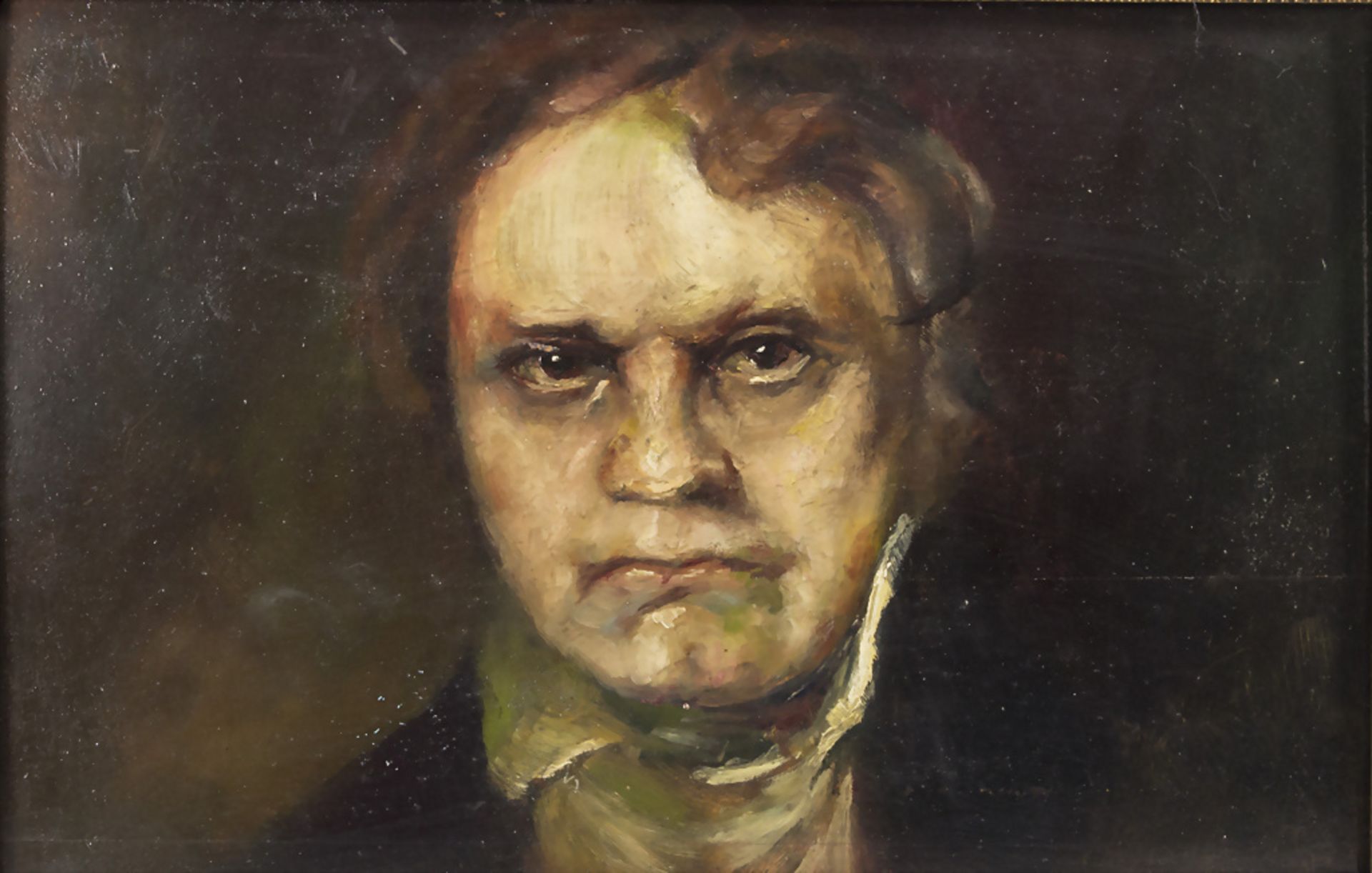 Künstler des 19. Jh., 'Porträt Ludwig van Beethovens' / 'A portrait of L. van Beethoven'