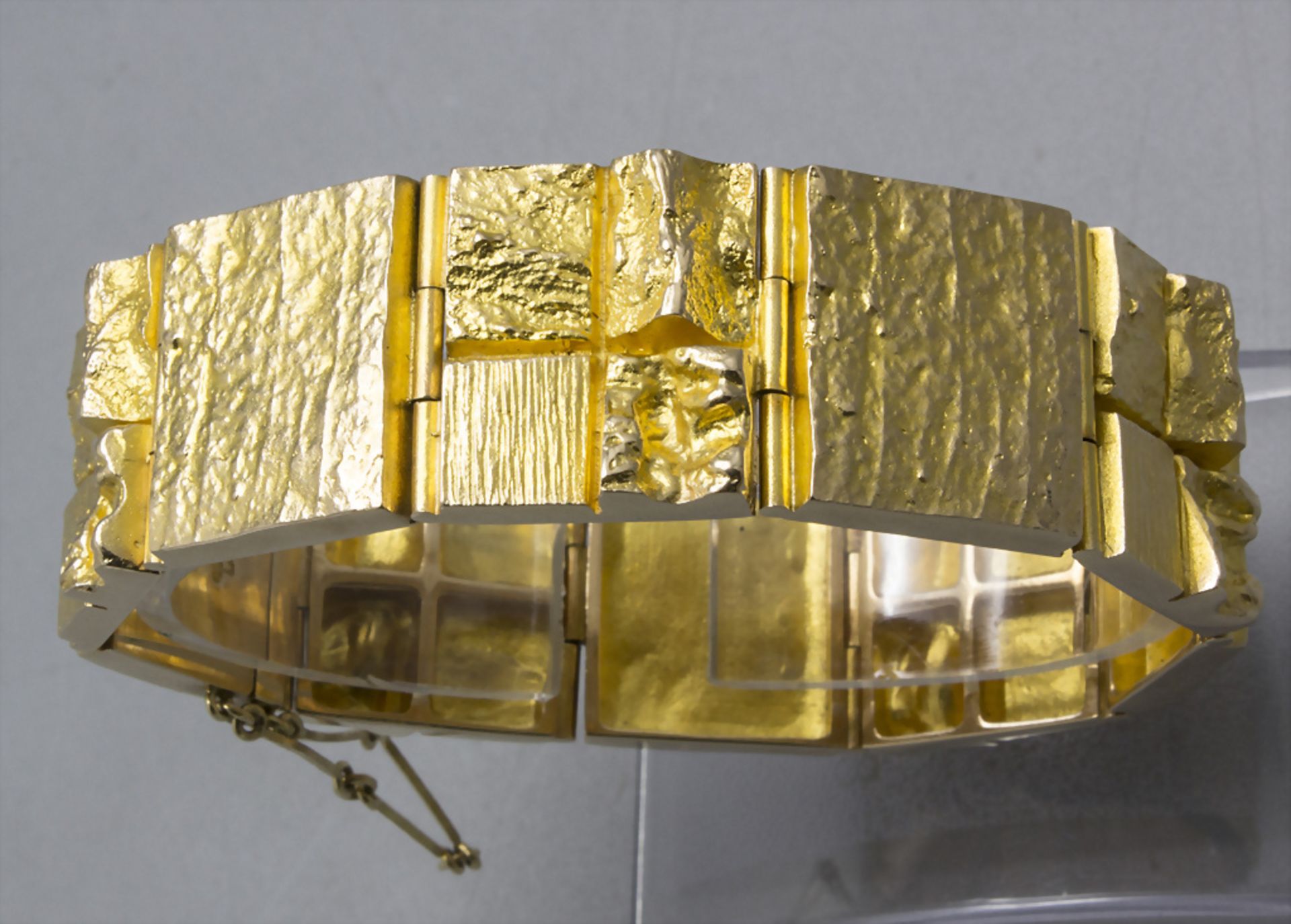 Goldarmband / A 14ct gold bracelet, Lapponia, Helsinki, 1976