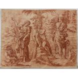 Nach Annibale Carraci (1560-1609), 'Ercole al bivio' / 'Hercules at the crossroads', wohl ...