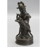 Bronzefigur der 'Unsterblichen' / A bronze cast female figure of 'The Immortal', China, ...