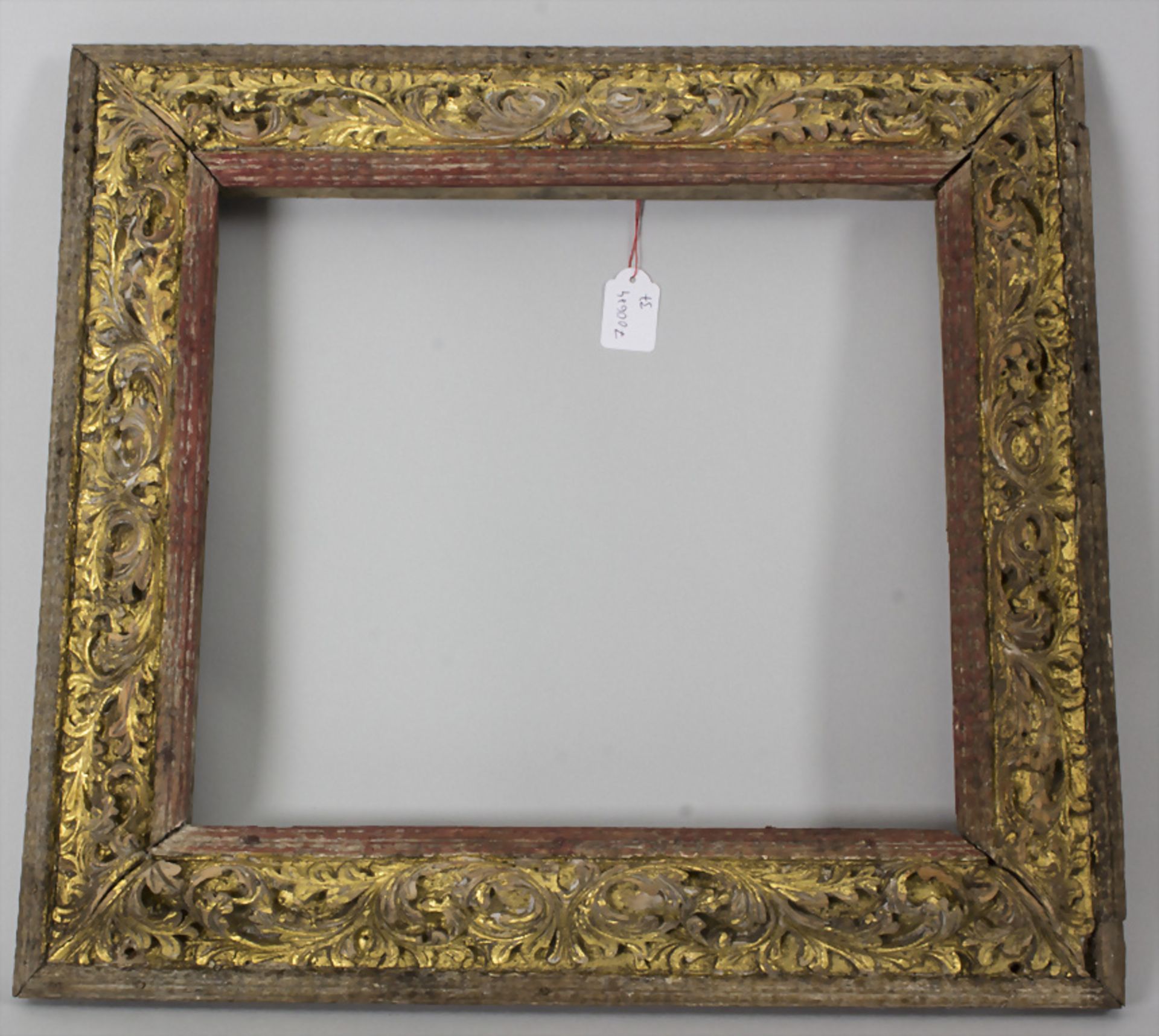 Barockrahmen / A Baroque frame, wohl 17. Jh.