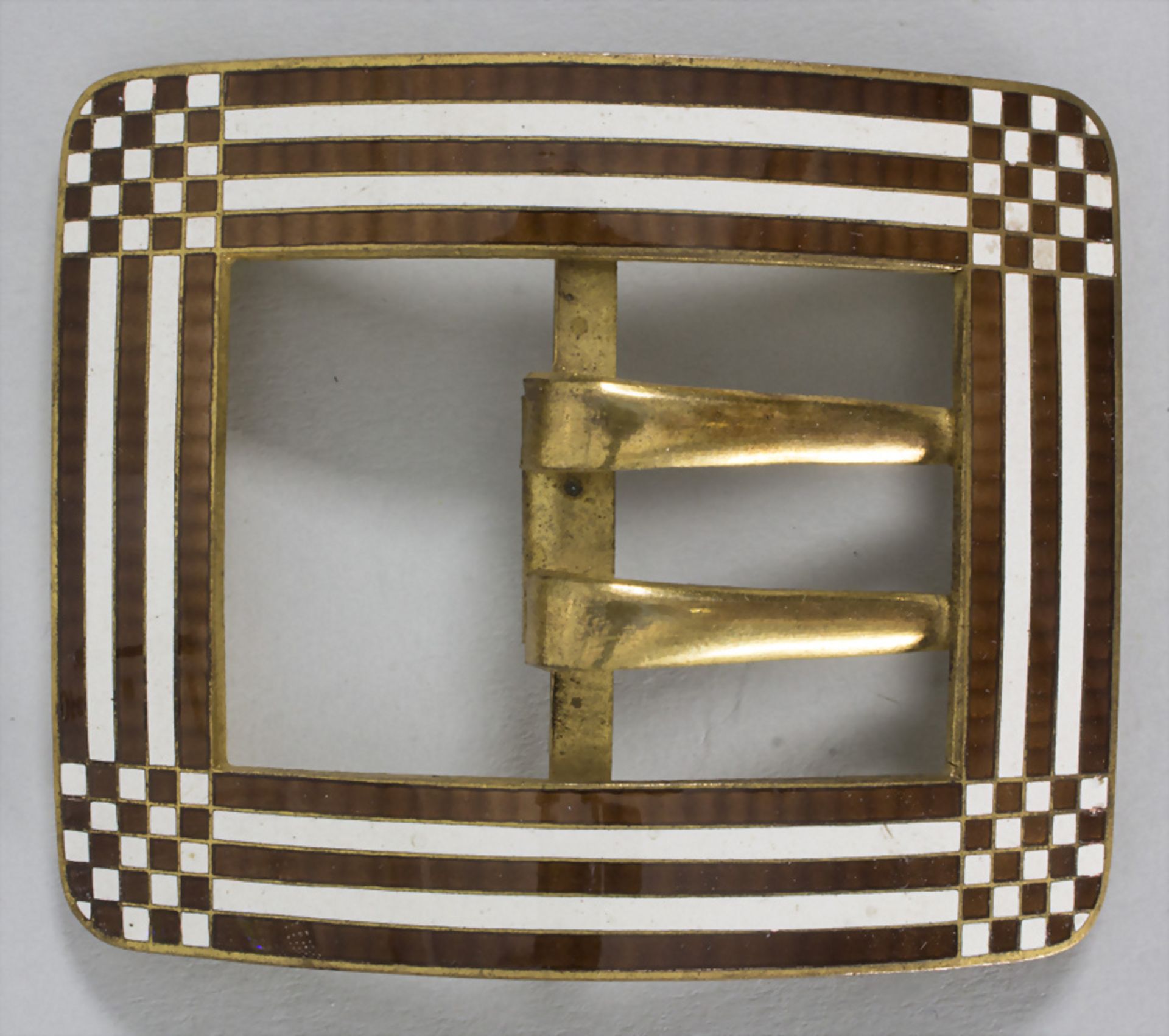 Art Déco  Gürtelschließe / An Art Deco belt buckle, deutsch, um 1920