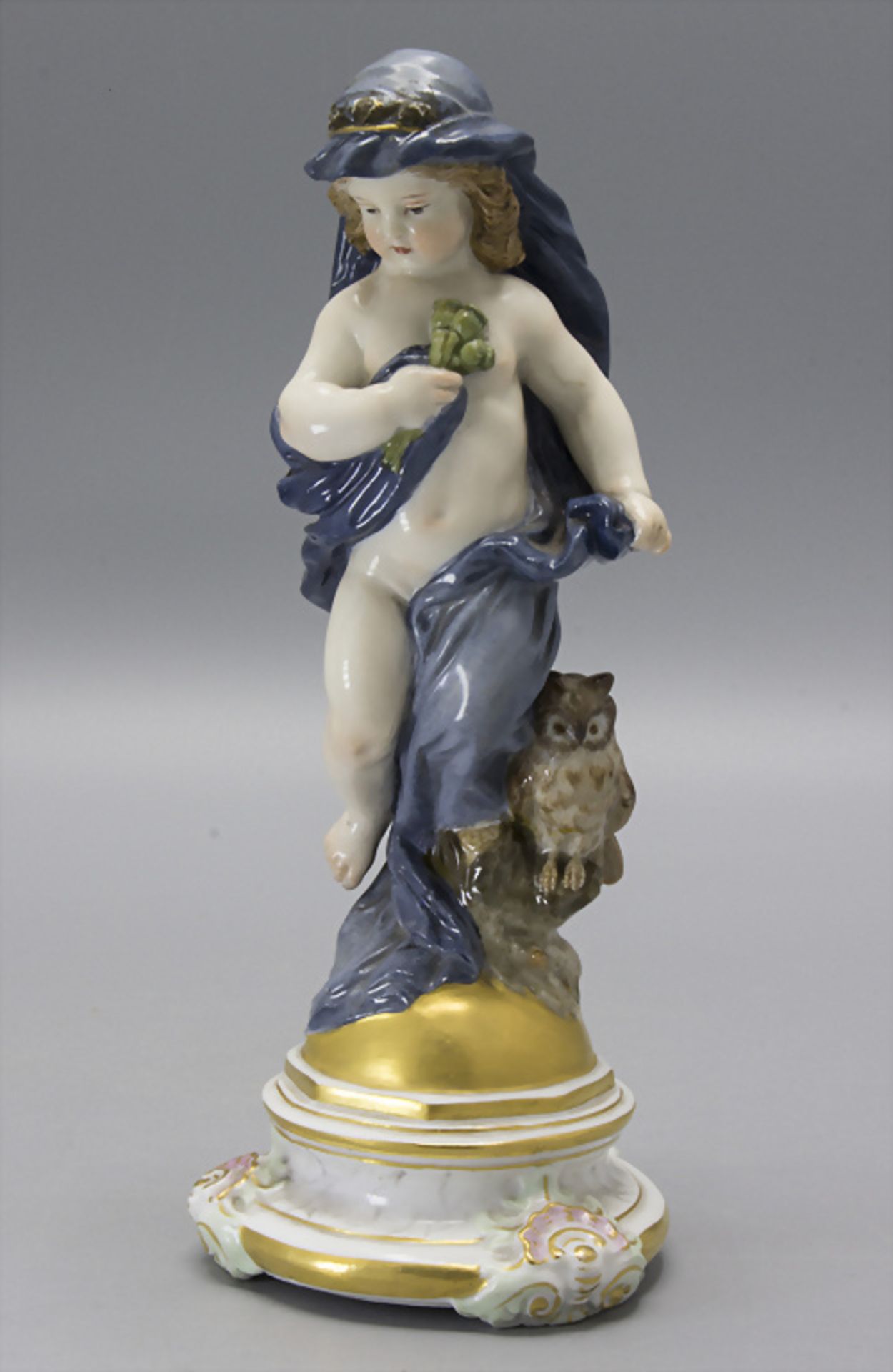 Allegorische Figur 'Die Nacht' / An allegorical figure depicting 'The night', Meissen, um 1890