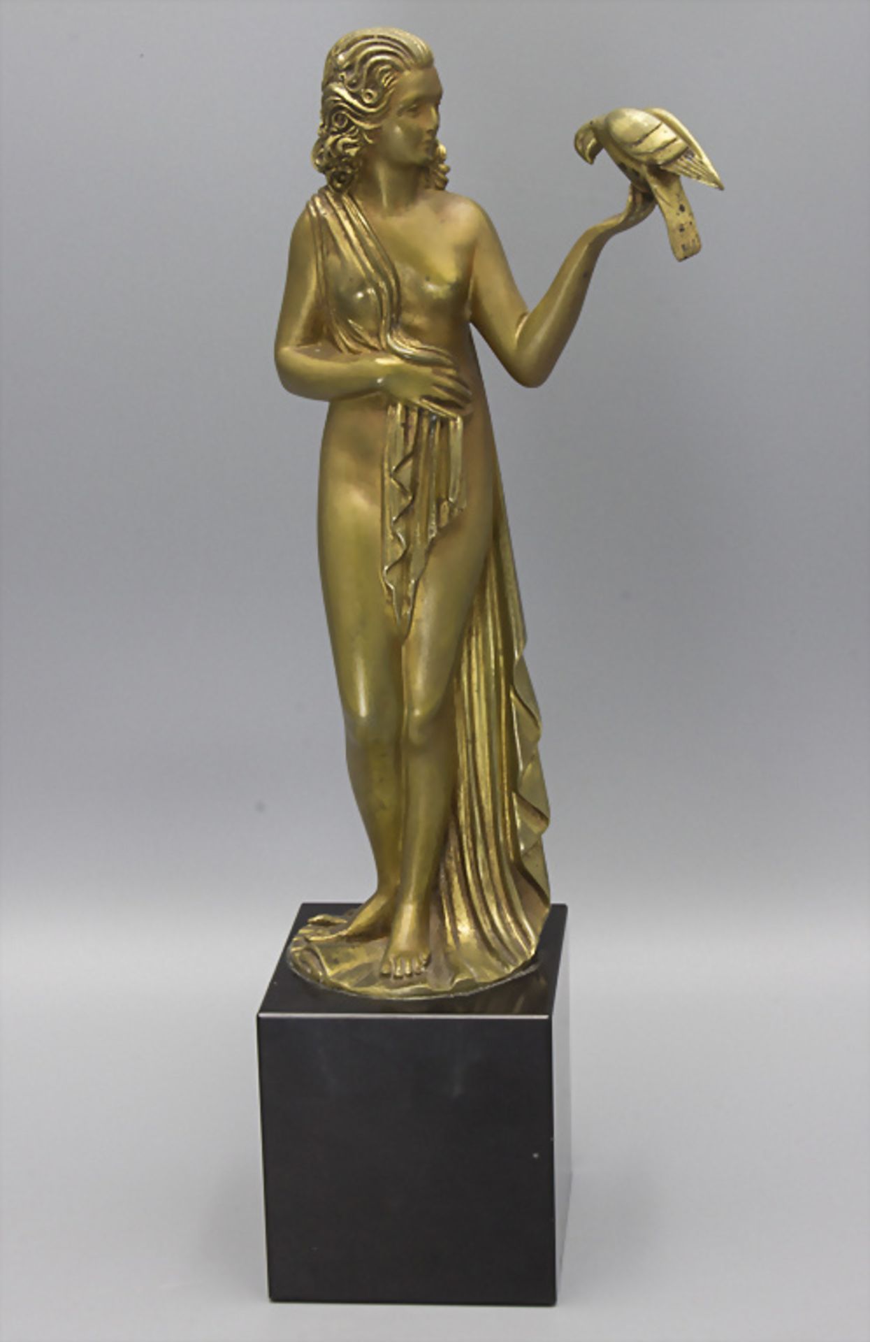 Demètre H. Chiparus (1886-1947), Art Déco Skulptur 'Messenger of Love' / An Art Deco bronze ...